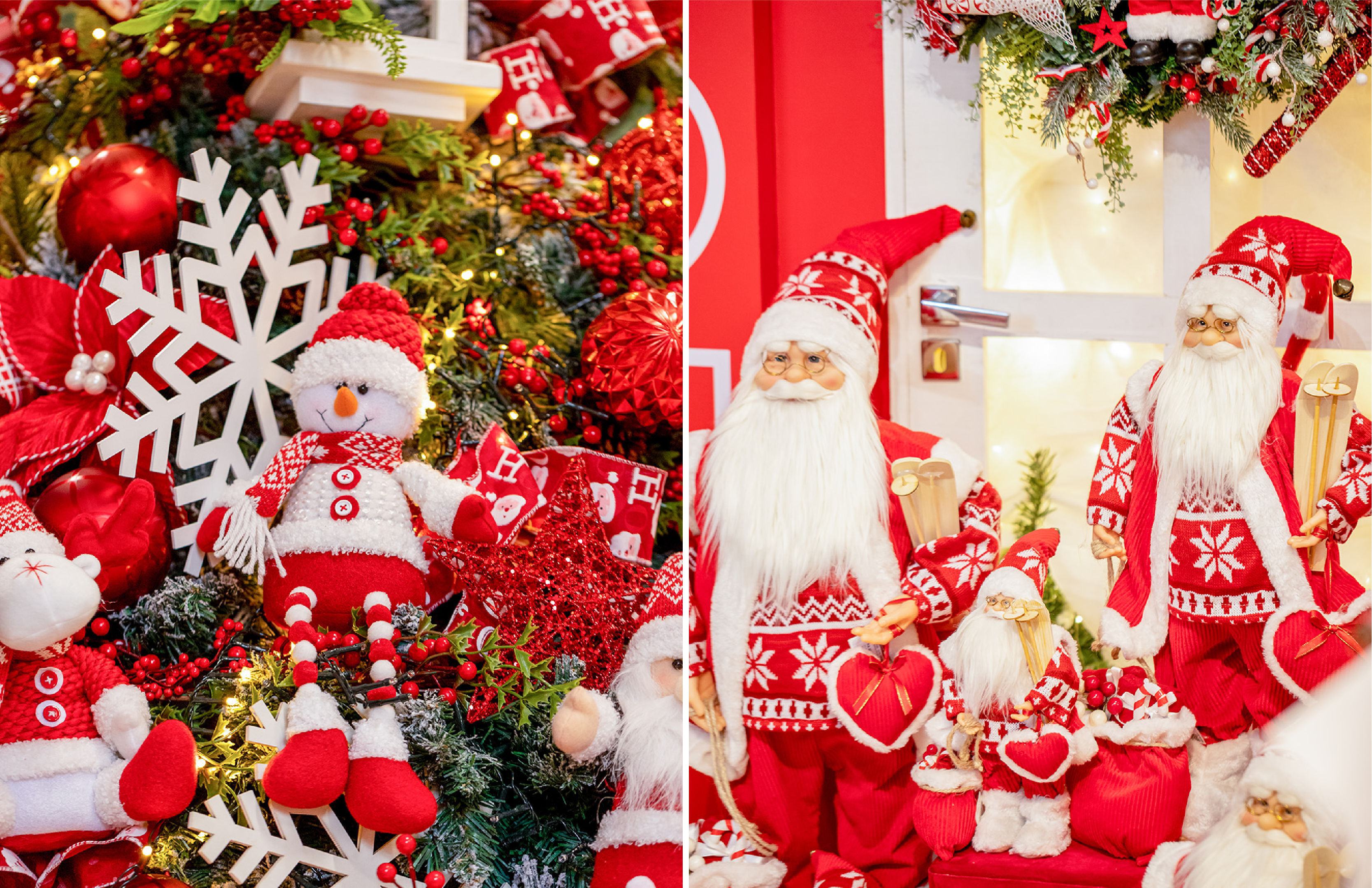 Showroom Natal FLORARTE 2022. Cenário Vila Nevada.