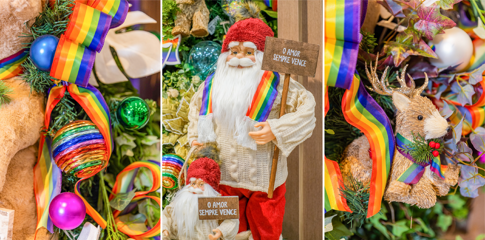 Showroom Natal FLORARTE 2022. Cenário Vila Diversidade.