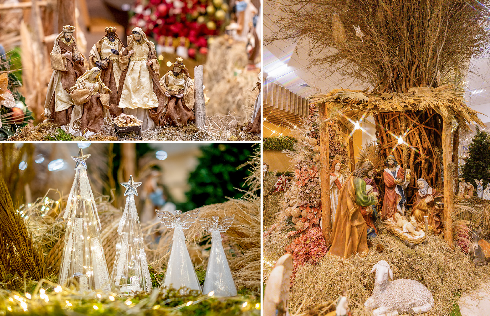 Showroom Natal FLORARTE 2022. Cenário Vila Sacra.