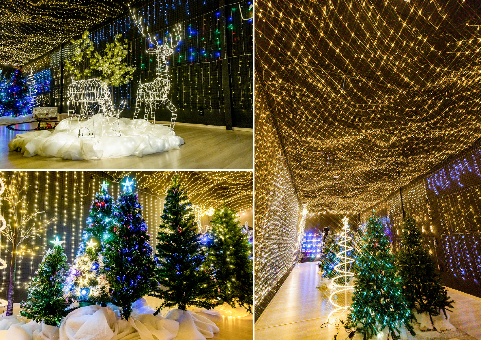 Showroom Natal FLORARTE 2022. Cenário Vila Iluminada.